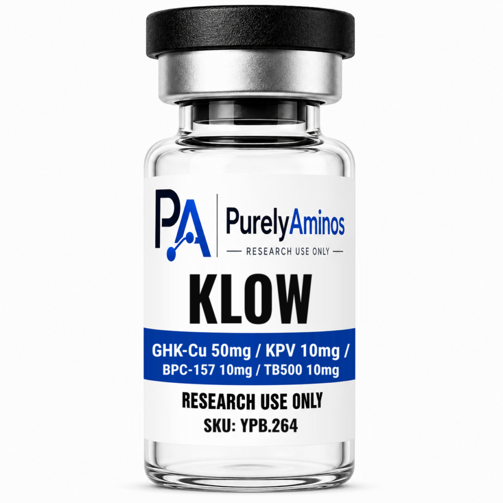 KLOW – GHK-Cu (50mg) / KPV (10mg) / BPC-157 (10mg) / TB500 (10mg)