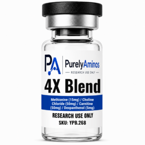 4X Blend Methionine (15mg) / Choline Chloride (50mg) / Carnitine (50mg) / Dexpanthenol (5mg)